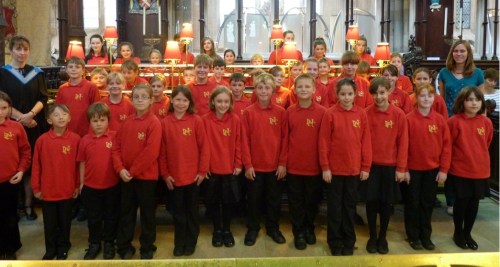 DCJC with Anna at Exeter Cathedral